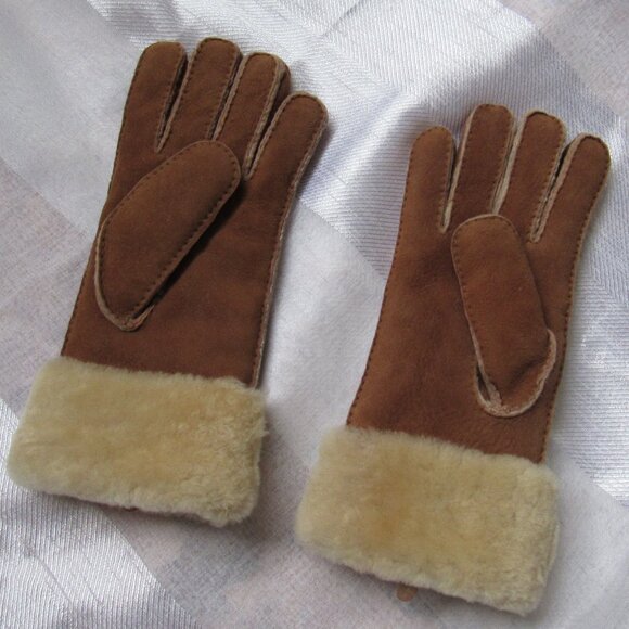 The Unbranded Brand Accessories - Leather Women Gloves, sz. M